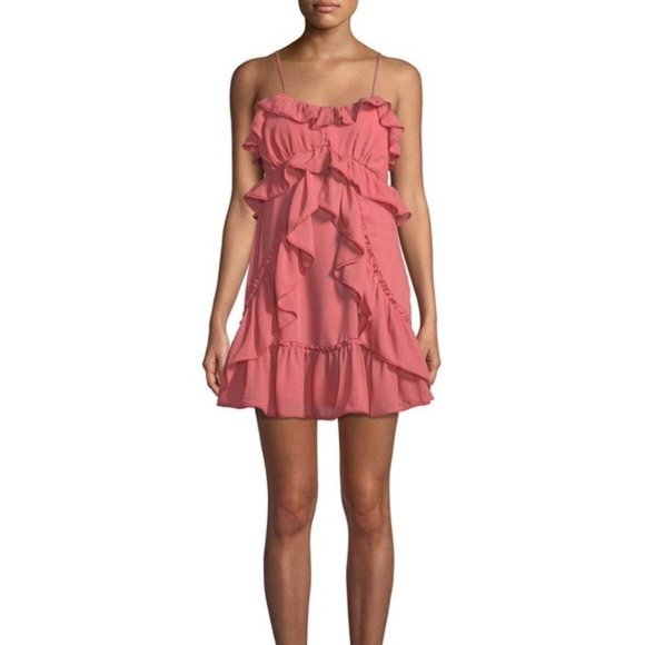 Red Carter Dresses & Skirts - NWT Red Carter Ruffled Mini Dress XS